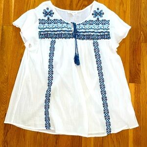 NWOT Beach Lunch Lounge tunic size L